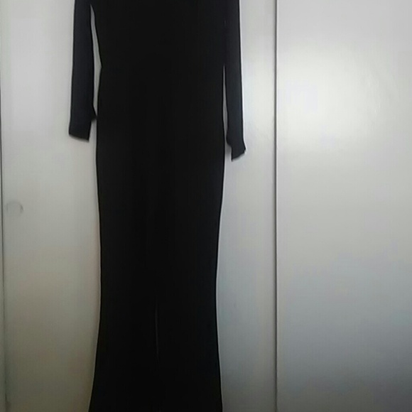 Nice Black Jumpsuit long sleeves very nice. - Picture 2 of 3